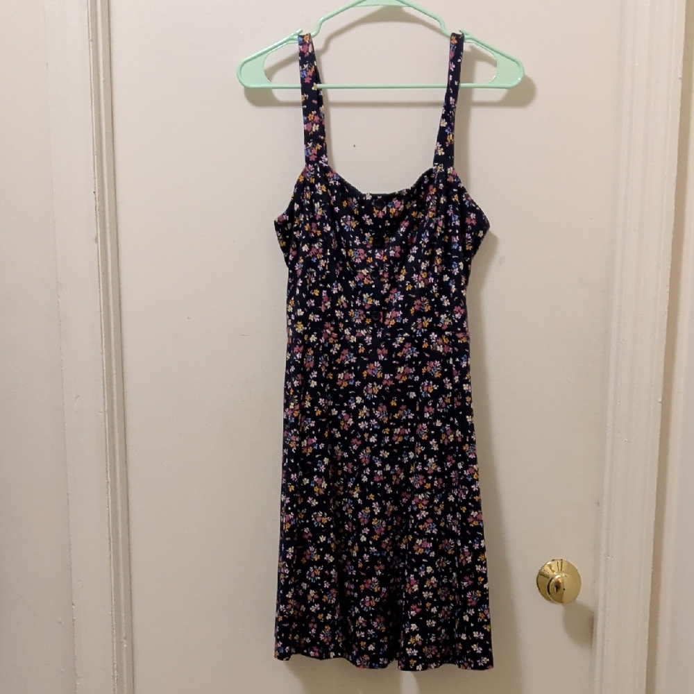 Nine Britton Navy Floral Blouse
